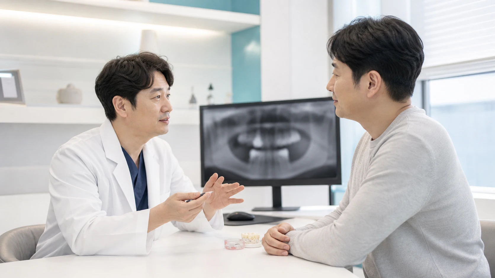 어금니 임플란트 1개 가격 치료계획 설명 자료