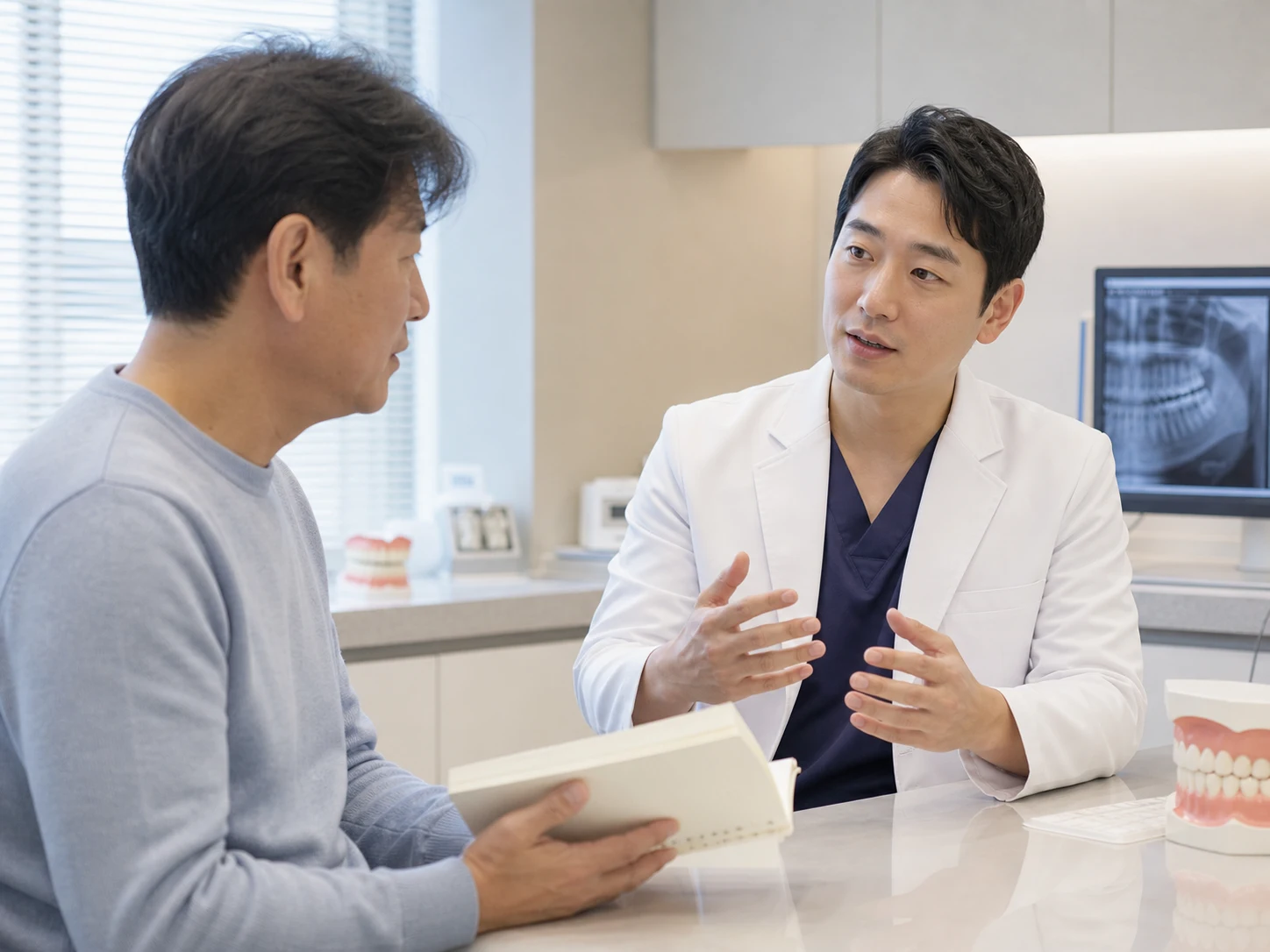 내 주변 치과 임플란트 진료 찾기 치료계획 설명 자료